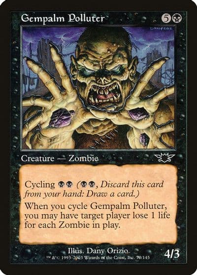 Gempalm Polluter Legions Magic card