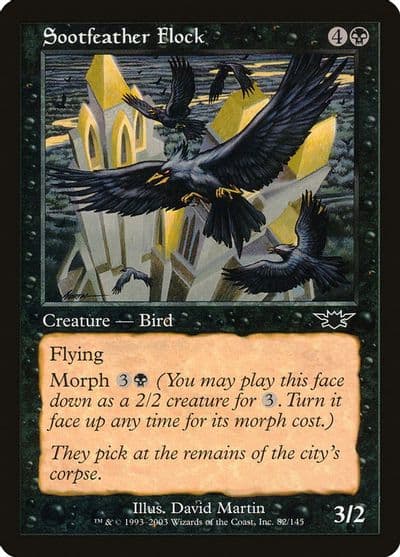 Sootfeather Flock Legions Magic card
