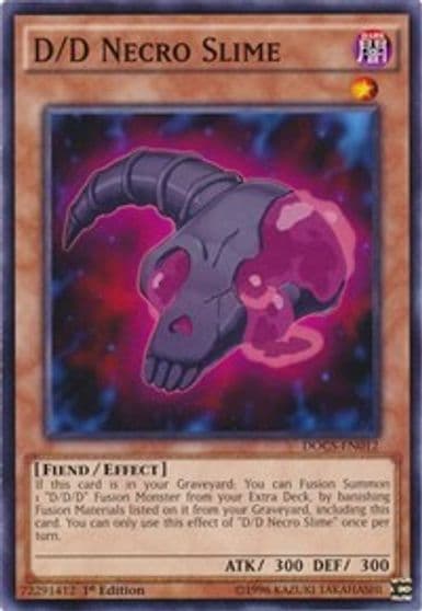 D D Necro Slime Dimension of Chaos Yu-Gi-Oh! card