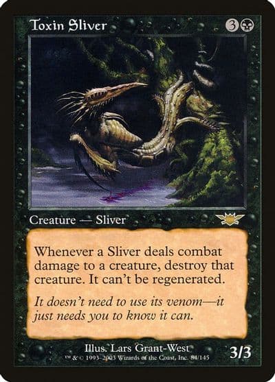Toxin Sliver Legions Magic card