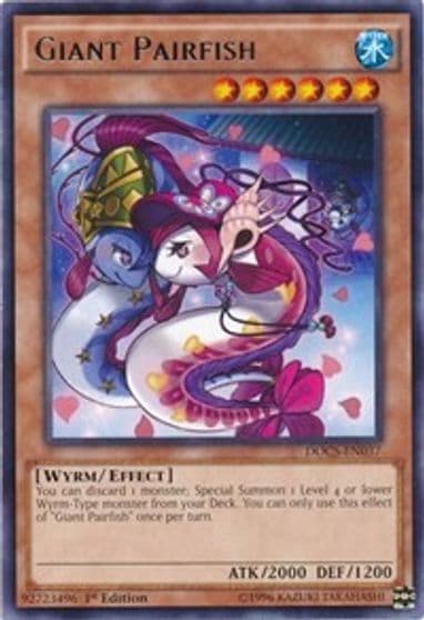 Giant Pairfish Dimension of Chaos Yu-Gi-Oh! card
