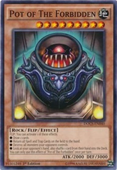 Pot of The Forbidden Dimension of Chaos Yu-Gi-Oh! card
