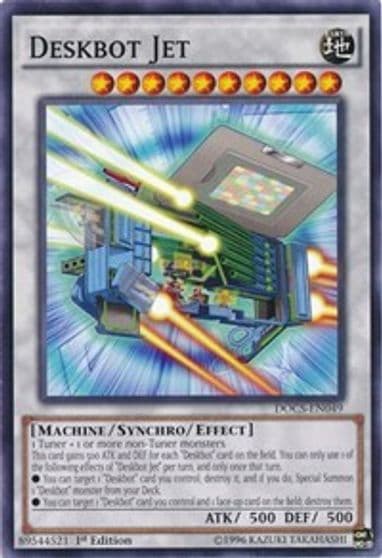Deskbot Jet Dimension of Chaos Yu-Gi-Oh! card