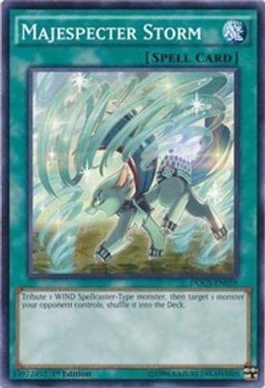 Majespecter Storm Dimension of Chaos Yu-Gi-Oh! card