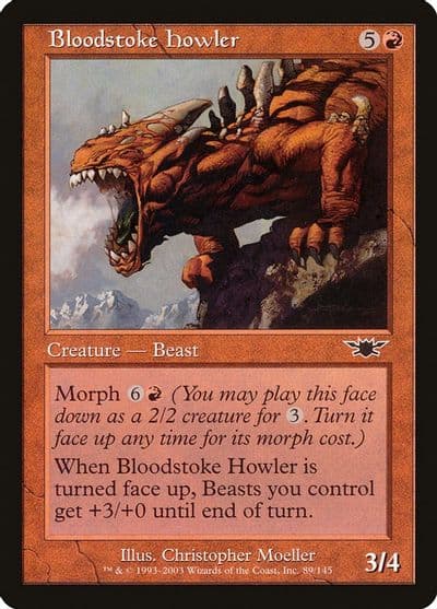 Bloodstoke Howler Legions Magic card
