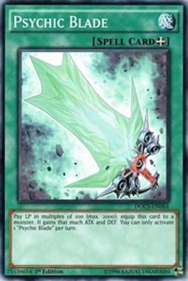 Psychic Blade Dimension of Chaos Yu-Gi-Oh! card