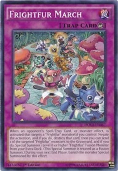 Frightfur March Dimension of Chaos Yu-Gi-Oh! card