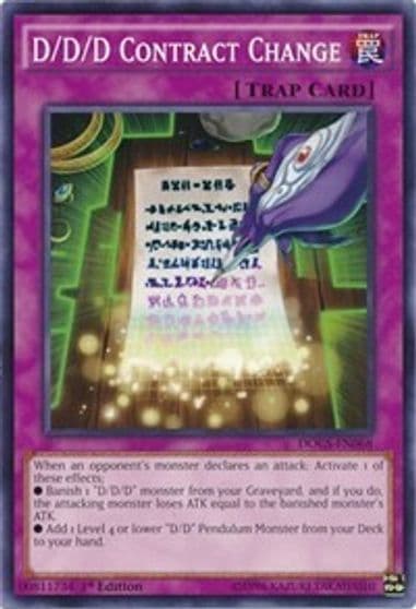 D D D Contract Change Dimension of Chaos Yu-Gi-Oh! card