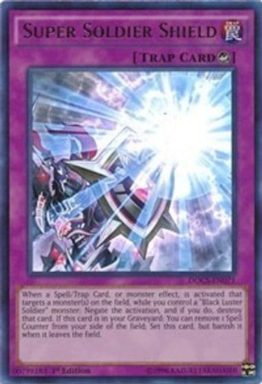 Super Soldier Shield Dimension of Chaos Yu-Gi-Oh! card