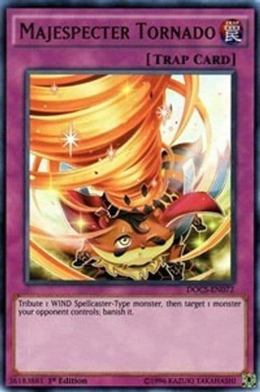 Majespecter Tornado Dimension of Chaos Yu-Gi-Oh! card