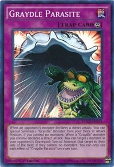 Graydle Parasite Dimension of Chaos Yu-Gi-Oh! card