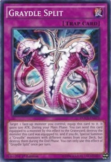 Graydle Split Dimension of Chaos Yu-Gi-Oh! card