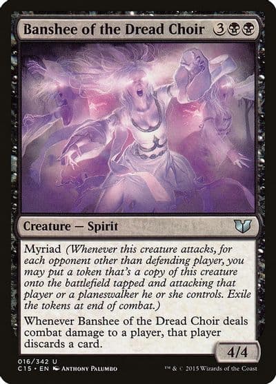Banshee of the Dread Choir Commander 2015 Magic card