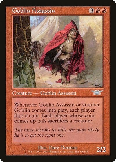 Goblin Assassin Legions Magic card