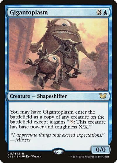 Gigantoplasm Commander 2015 Magic card