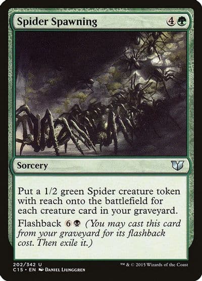 Spider Spawning Commander 2015 Magic card