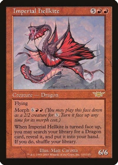Imperial Hellkite Legions Magic card