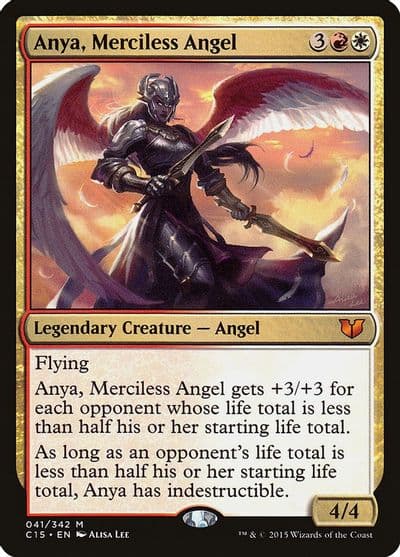 Anya Merciless Angel Commander 2015 Magic card