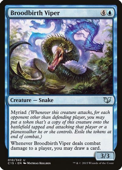 Broodbirth Viper Commander 2015 Magic card
