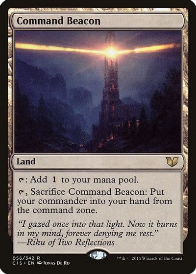 Command Beacon Commander 2015 Magic card