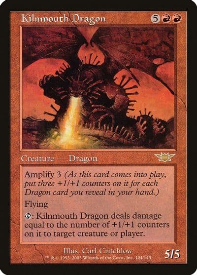 Kilnmouth Dragon Legions Magic card
