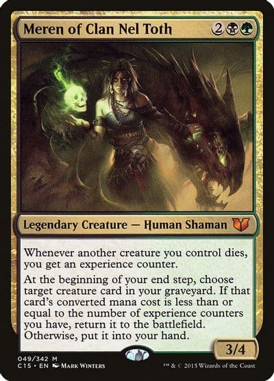 Meren of Clan Nel Toth Commander 2015 Magic card