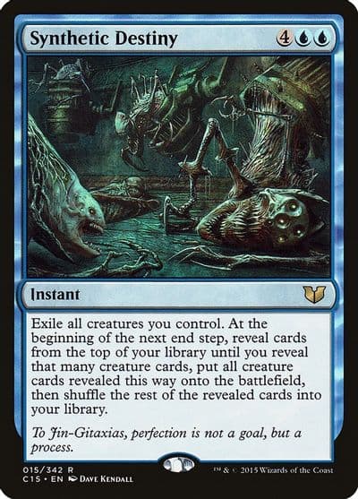 Synthetic Destiny Commander 2015 Magic card
