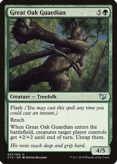 Great Oak Guardian Commander 2015 Magic card