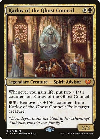 Karlov of the Ghost Council Commander 2015 Magic card