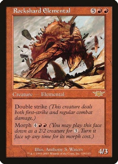 Rockshard Elemental Legions Magic card