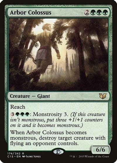 Arbor Colossus Commander 2015 Magic card