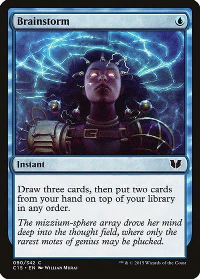 Brainstorm Commander 2015 Magic card