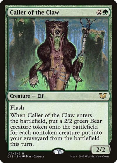 Caller of the Claw Commander 2015 Magic card