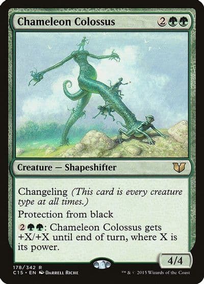 Chameleon Colossus Commander 2015 Magic card