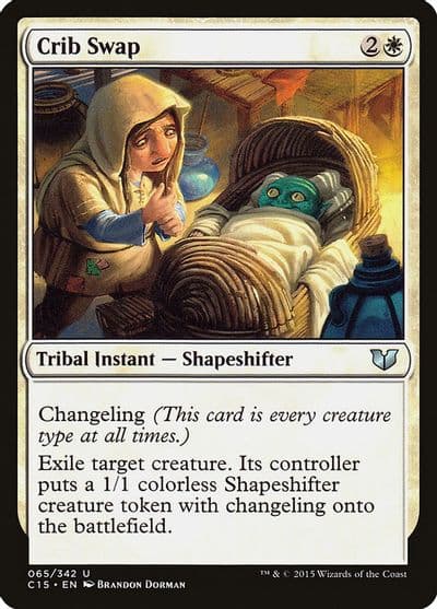 Crib Swap Commander 2015 Magic card
