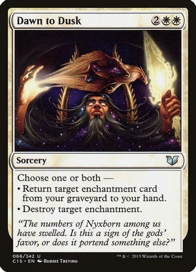 Dawn to Dusk Commander 2015 Magic card