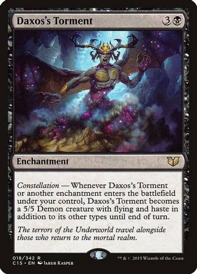 Daxoss Torment Commander 2015 Magic card