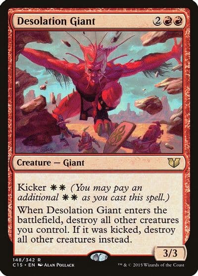 Desolation Giant Commander 2015 Magic card