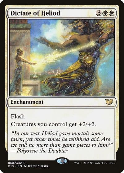 Dictate of Heliod Commander 2015 Magic card