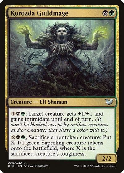 Korozda Guildmage Commander 2015 Magic card
