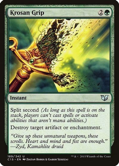 Krosan Grip Commander 2015 Magic card
