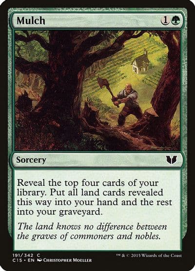 Mulch Commander 2015 Magic card