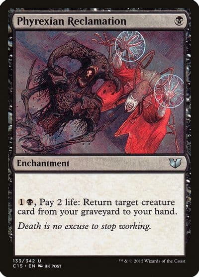 Phyrexian Reclamation Commander 2015 Magic card