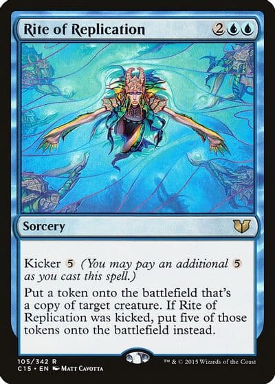 Rite of Replication Commander 2015 Magic card