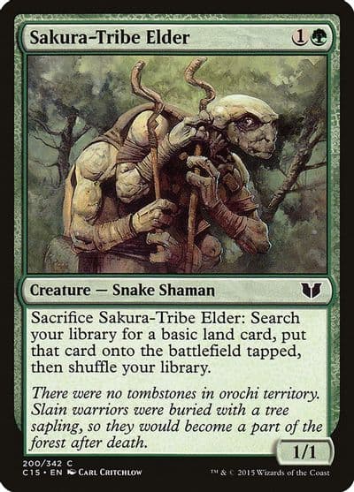 Sakura Tribe Elder Commander 2015 Magic card