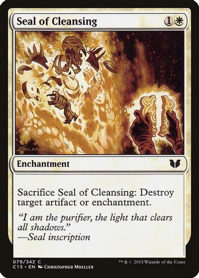 Seal of Cleansing Commander 2015 Magic card