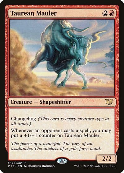 Taurean Mauler Commander 2015 Magic card