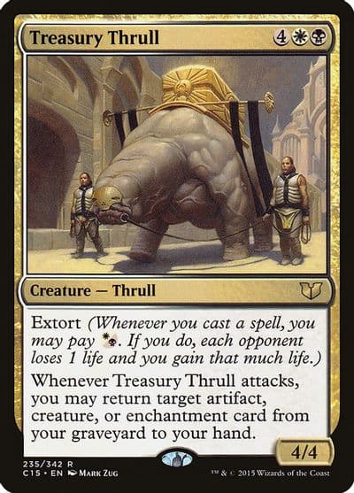 Treasury Thrull Commander 2015 Magic card