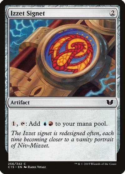 Izzet Signet Commander 2015 Magic card