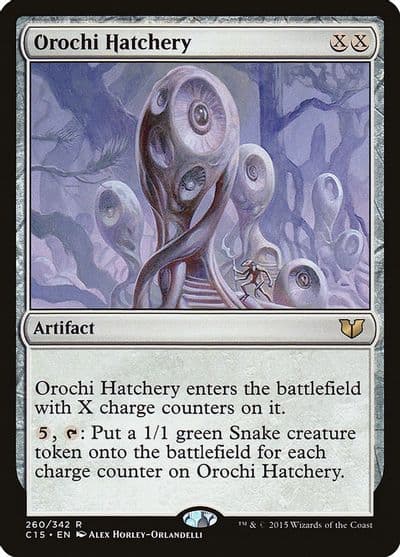 Orochi Hatchery Commander 2015 Magic card